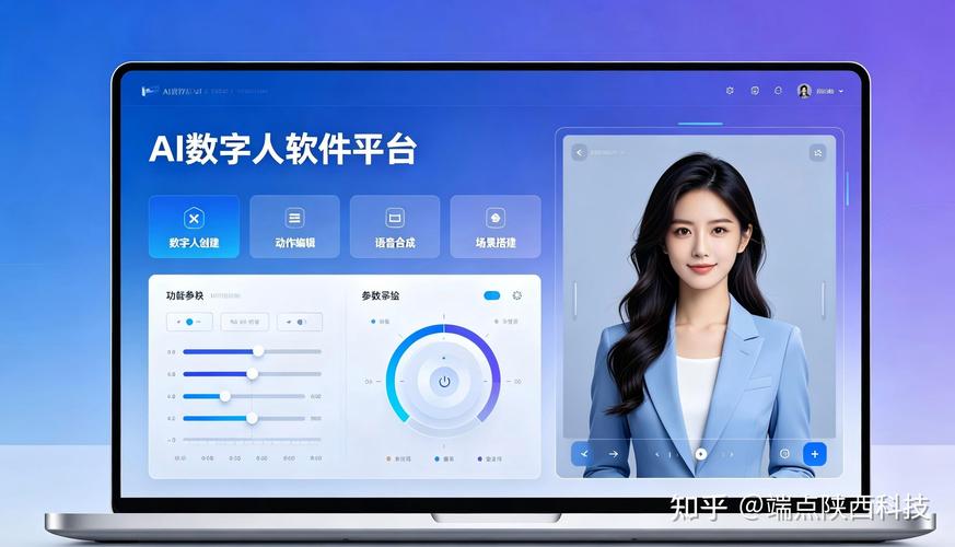 端点科技推出的ai数字人解决方案,并非简单的软件套装,而是围绕企业